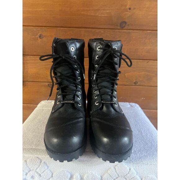 Tourmaster Coaster WP Mens Road Boots Black Sz 8.5 NIB - Picture 7 of 9